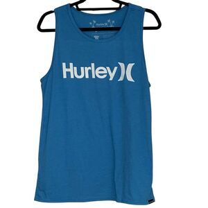 Hurley Men's Blue Tank Top Size S Summer Casual Wear